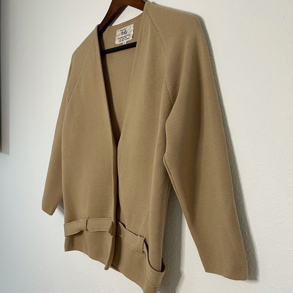 Knits by Tally vintage wool granny blazer size 12 - Picture 3 of 8